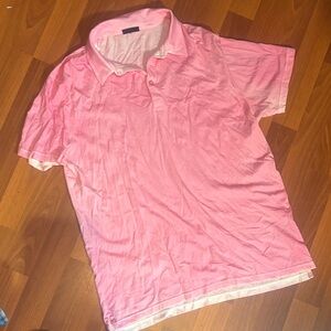 Classic Pink Polo Shirt for Men